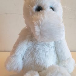 Witte pluche knuffel Eenhoorn