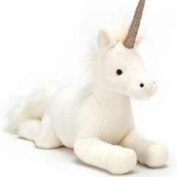 jellycat knuffeleenhoorn luna - m - 30 cm